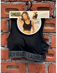 Kota Pedli Büstiyer SİYAH