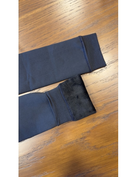 DAYMOD İçi Kürklü Kalın Tayt SİYAH