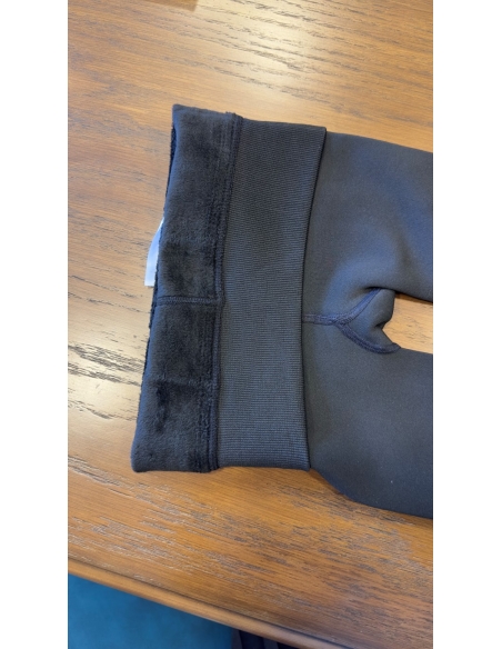 DAYMOD İçi Kürklü Kalın Tayt SİYAH