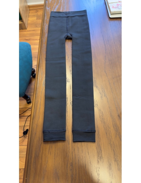 DAYMOD İçi Kürklü Kalın Tayt SİYAH