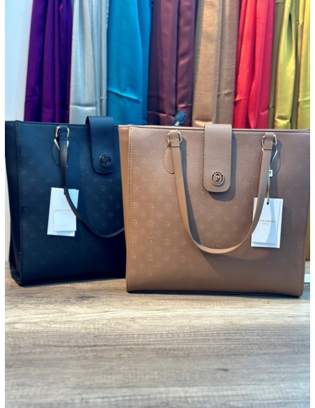 Pierre Cardin Çanta 125 SİYAH/TABA