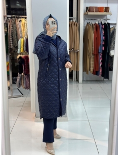 Levidor Şişme Mont 570016 Lacivert