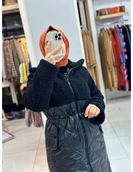 Levidor Şişme Mont 560028 siyah