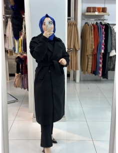 YML Kaşe Kaban siyah