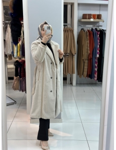 N Prive Kürklü Kaban BEJ 14063 2