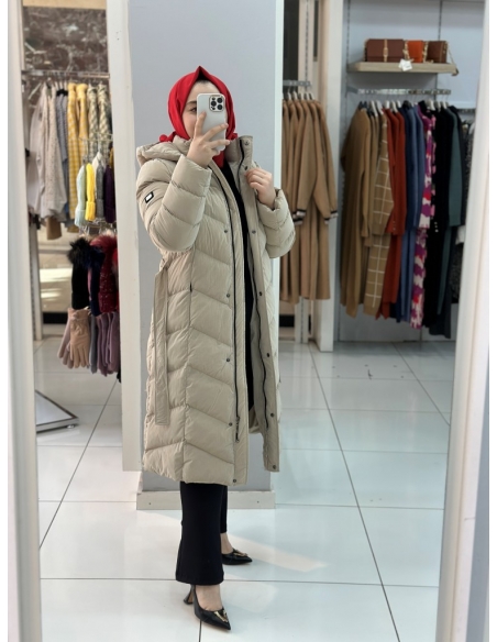 N Prive Şişme Mont 20003 taş