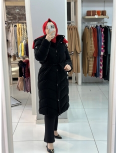 N Prive Şişme Mont 20003 Siyah