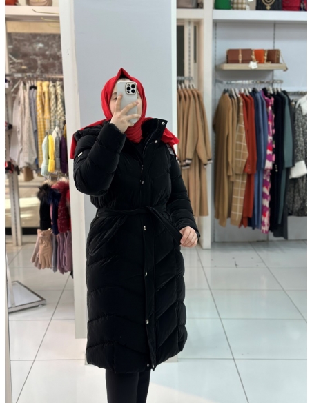 N Prive Şişme Mont 20003 Siyah