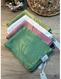 Emproyal Dalga Desen Jakarlı Şal