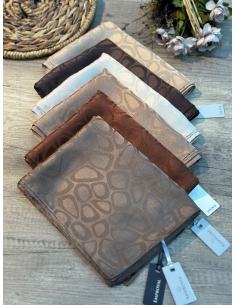 Emproyal Taş Desen Jakarlı Şal