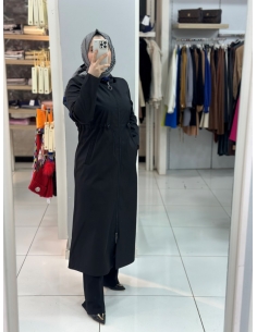 Özmenler Trençkot 0003004 siyah