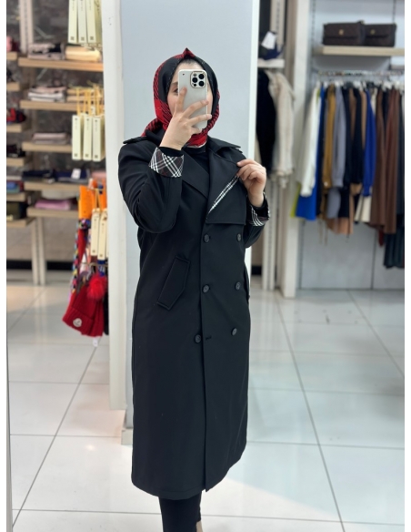 YML Trençkot 5151  SİYAH