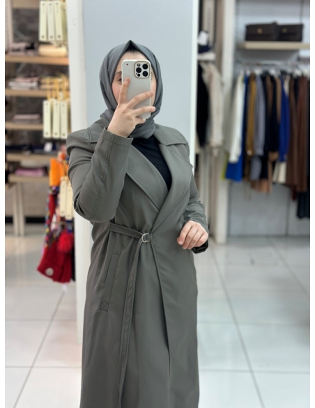 YML Trençkot 2323 GRİ