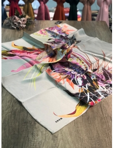 Aker Saf İpek Eşarp 1514