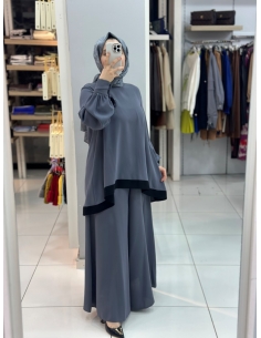 Levidor 2Li Takım Gri