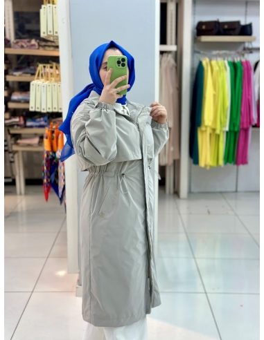 Levidor Midi Trençkot gri 530042