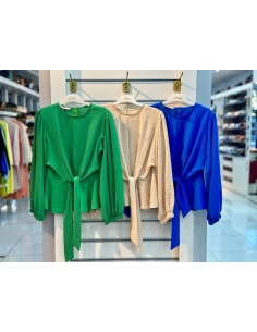 N Prive Keten Bluz 19015