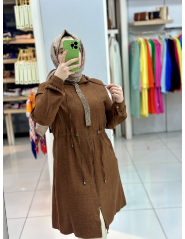 Musab İthal Keten Giyçık Kap 3673 kahve