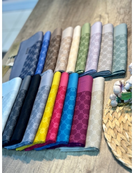 Aker Elegance Monogram  Eşarp