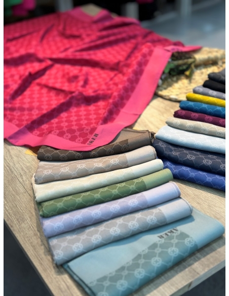 Aker Elegance Monogram  Eşarp