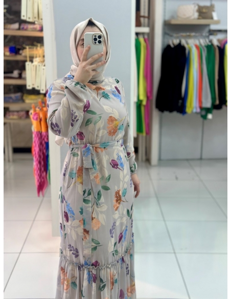 Seng Elbise Çİçek desen