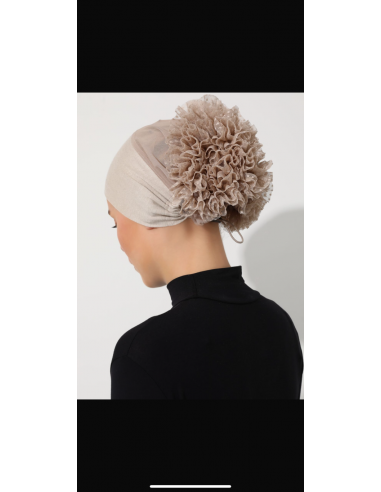 Ecardin Dikişsiz KLİPSLİ Güpürlü Bone