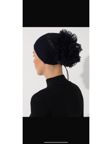 Ecardin Dikişsiz KLİPSLİ Güpürlü Bone