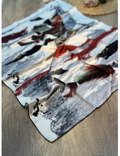 KMP SURA %100 İPEK EŞARP