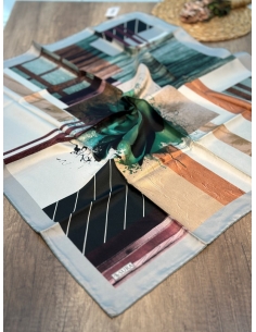 KMP SURA %100 İPEK EŞARP