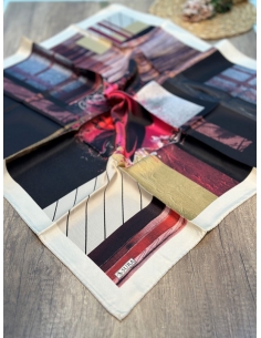 KMP SURA %100 İPEK EŞARP