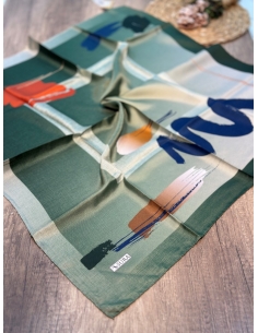 KMP SURA %100 İPEK EŞARP