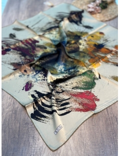 KMP SURA %100 İPEK EŞARP