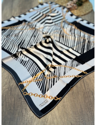 KMP SURA %100 İPEK EŞARP