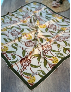 KMP SURA %100 İPEK EŞARP