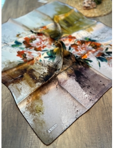 KMP SURA %100 İPEK EŞARP