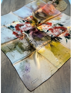 KMP SURA %100 İPEK EŞARP