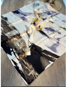 KMP SURA %100 İPEK EŞARP