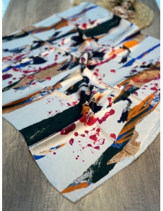 KMP SURA %100 İPEK EŞARP