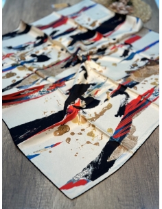 KMP SURA %100 İPEK EŞARP