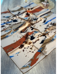 KMP SURA %100 İPEK EŞARP