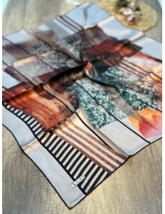 KMP SURA %100 İPEK EŞARP