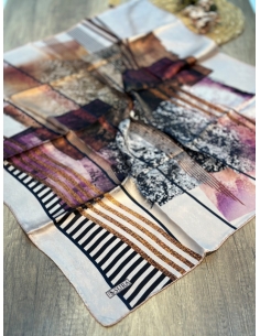 KMP SURA %100 İPEK EŞARP