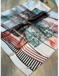 KMP SURA %100 İPEK EŞARP