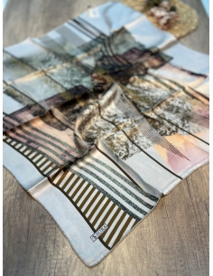 KMP SURA %100 İPEK EŞARP