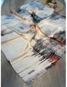 KMP SURA %100 İPEK EŞARP