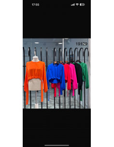 N Prive Crop Bluz 19129