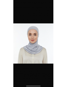 Lavender Hijab Bone GRİ
