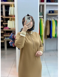 Levidor Oysho Elbise CAMEL 2