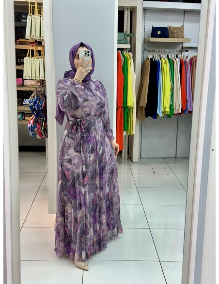 Levidor Elbise LİLA 330186