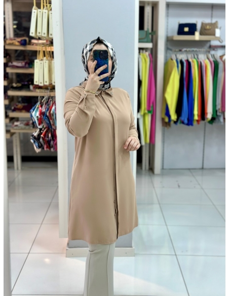 Levidor Krep Tunik 210097 CAMEL